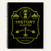 WW2 Trench Battlefield Metal Detecting Club Notitieboek (Voorkant)