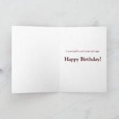  WW2 Verjaardag Kaart (Binnen)