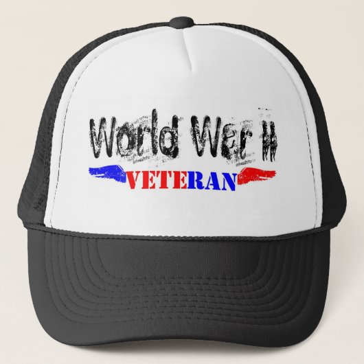 WW2-veteraan Trucker Pet (Voorkant)