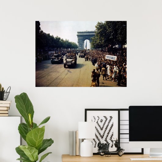 WW2 Victory Lap, 1944 Poster (Thuiskantoor)