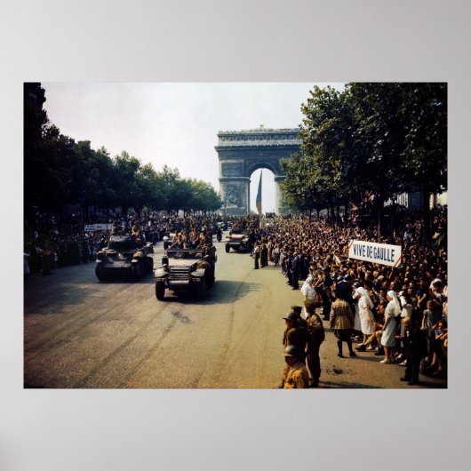 WW2 Victory Lap, 1944 Poster (Voorkant)