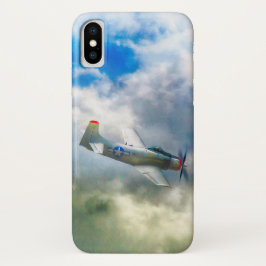 WW2 Vliegtuig AIR FORCE RAIDERS iPhone 16 Hoesje