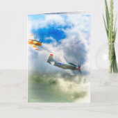 WW2 Vliegtuig AIR FORCE RAIDERS Kaart (Voorkant)