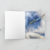 WW2 Vliegtuig AIR FORCE RAIDERS Kaart (Binnen)