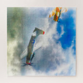 WW2 Vliegtuig AIR FORCE RAIDERS Legpuzzel (Horizontaal)