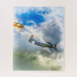 WW2 Vliegtuig AIR FORCE RAIDERS Legpuzzel