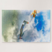 WW2 Vliegtuig AIR FORCE RAIDERS Legpuzzel (Horizontaal)