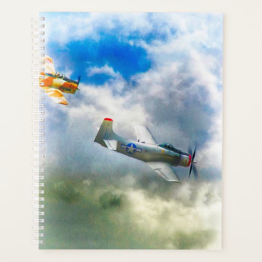 WW2 Vliegtuig AIR FORCE RAIDERS Planner (Voorkant)
