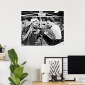 WW2 Vliegtuig Factory, jaren '40 Poster (Thuiskantoor)