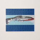 WW2 VLIEGTUIG P-51 LEGPUZZEL (Horizontaal)