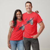 WW2 Vliegtuigen Warvogels F4U Corsair Vliegtuig T-shirt (Unisex)