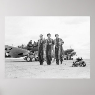 WW2 Vliegtuigmunitie, jaren '40 Poster
