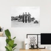 WW2 Vliegtuigmunitie, jaren veertig Poster (Thuiskantoor)
