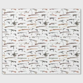 WW2-wapenpatroon Cadeaupapier (Vlak)