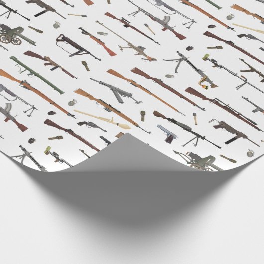 WW2-wapenpatroon Cadeaupapier (Hoek)