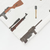 WW2-wapenpatroon Fleece Deken (Hoek)