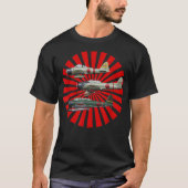 WW2 Warbirds Warplanes A6M2 Zero D3A1 Val B5N2 Kat T-shirt (Voorkant)