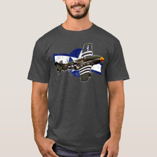 WW2 Warplanes Warbird P51 Mustang 1 T-shirt