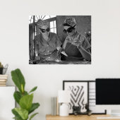 WW2 Welders voor vrouwen: 1942 Poster (Thuiskantoor)