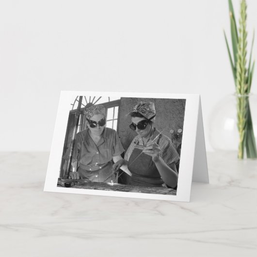 WW2 Women Welders, 1942 Kaart (Voorkant)