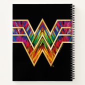 WW84| Logo Wonder Woman Kaleidoscoop Notitieboek (Achterkant)