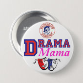 WW Drama Mama Ronde Button 7,6 Cm (Voorkant /achterkant)