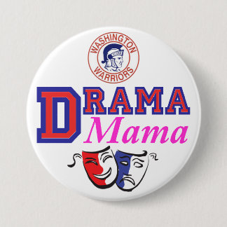 WW Drama Mama Ronde Button 7,6 Cm