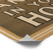 WW I Bugle Call ~Herfst in Poster (Hoek)