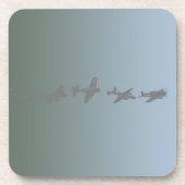 WW II-Vliegtuig Bier Onderzetter (Voorkant)