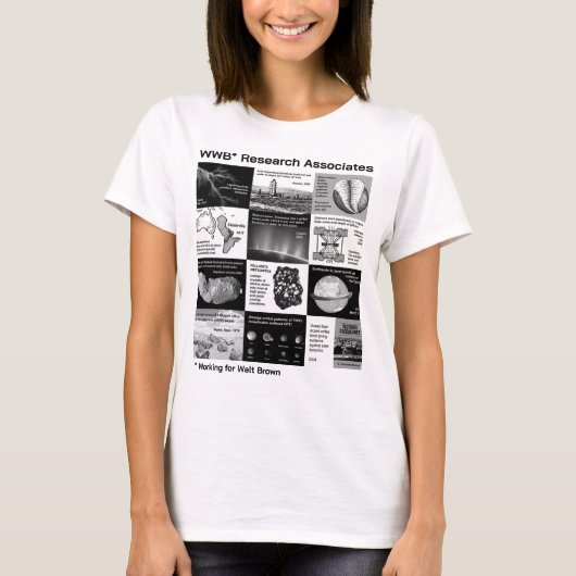 WWB Research Associates T-shirt dames (Voorkant)