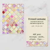 WWB-Visitekaartjes ~ onverwoestbaar aanpasbaar Visitekaartje (Voorkant / Achterkant)