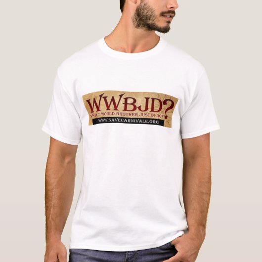 WWBJD? T-SHIRT (Voorkant)