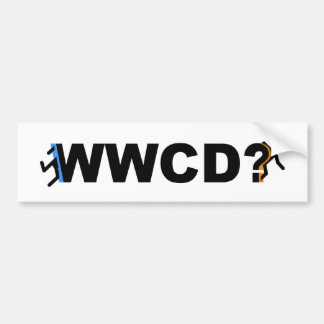 WWCD? Bumpersticker
