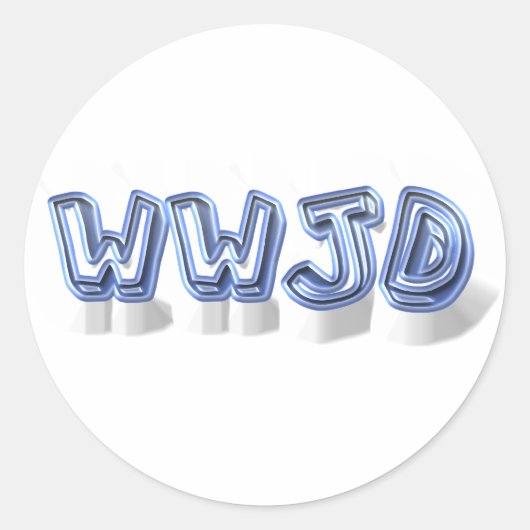 wwd ronde sticker (Voorkant)