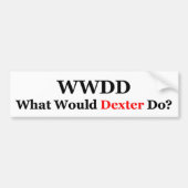 WWDD1 BUMPERSTICKER (Voorkant)
