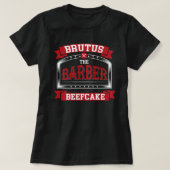 WWE Brutus Beefcake the Barber Graphic T-Shirt (Design voorkant)