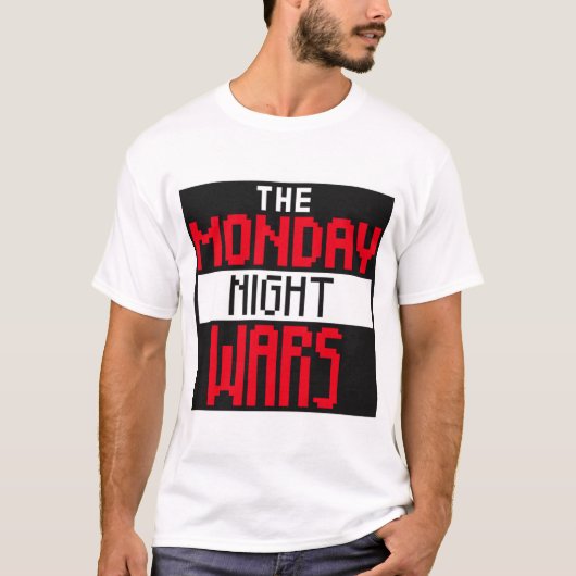 Wwe Raw T-ShirtDe maandagavond oorlogen T-shirt (Voorkant)