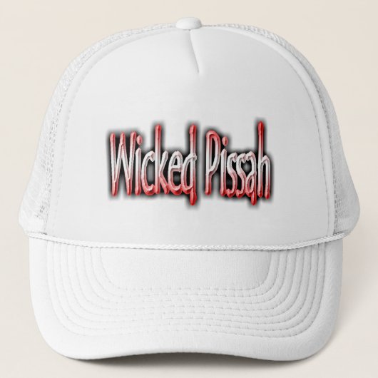 Wwerken Pissah Trucker Pet (Voorkant)