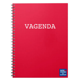 WWFC — Vagenda — Spiral notebook Notitieboek