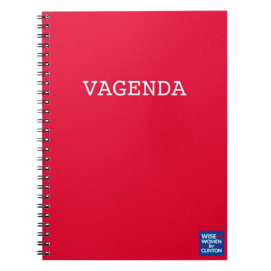 WWFC — Vagenda — Spiral notebook Notitieboek (Voorkant)