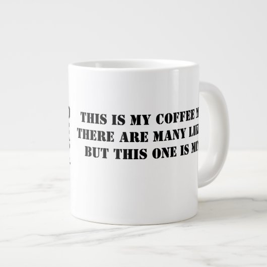 WWH Coffee Oath-Mok Grote Koffiekop (Voorkant rechts)