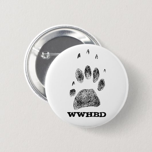 WWHBD Button (Voorkant /achterkant)