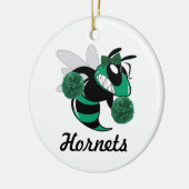 WWHS Hornet Cheerlead verander de Ornament van de  (Links)