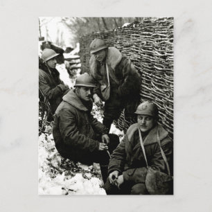 WWI American Field Service Briefkaart