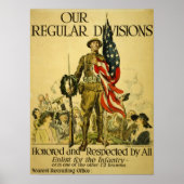 WWI American rekrutering poster (Voorkant)