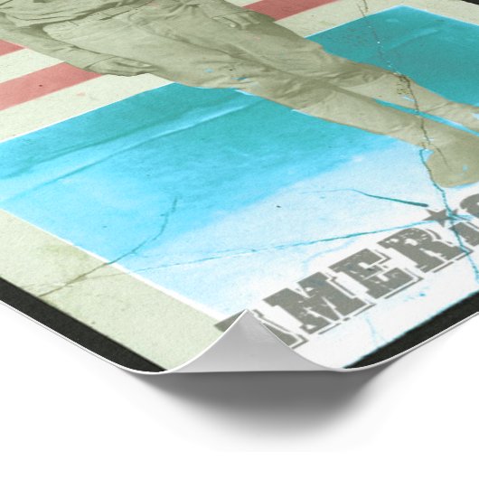 WWI - AMERIKAANSE HERO POSTER (Hoek)