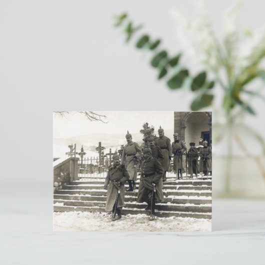 WWI Duits hoogcommando Briefkaart (Staand voorkant)