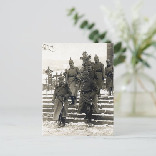 WWI Duits hoogcommando Briefkaart (Staand voorkant)