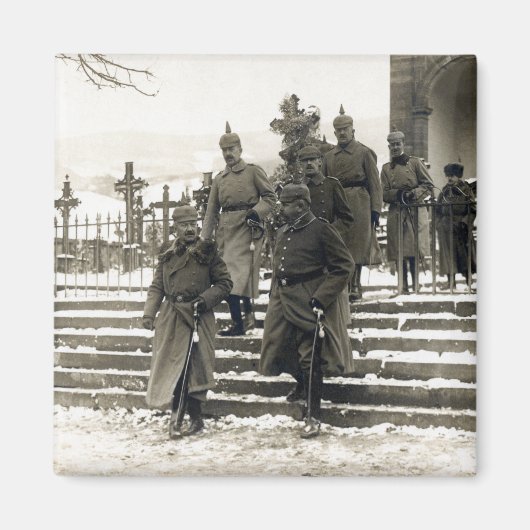 WWI Duits hoogcommando Magneet (Voorkant)