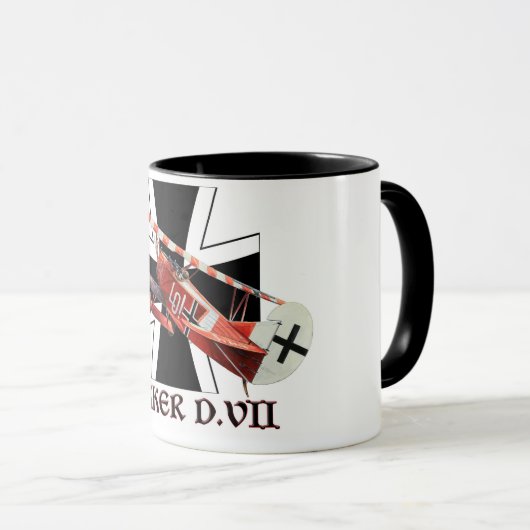 WWI ERNST UDET FOKKER D. VII MOK (Voorkant rechts)